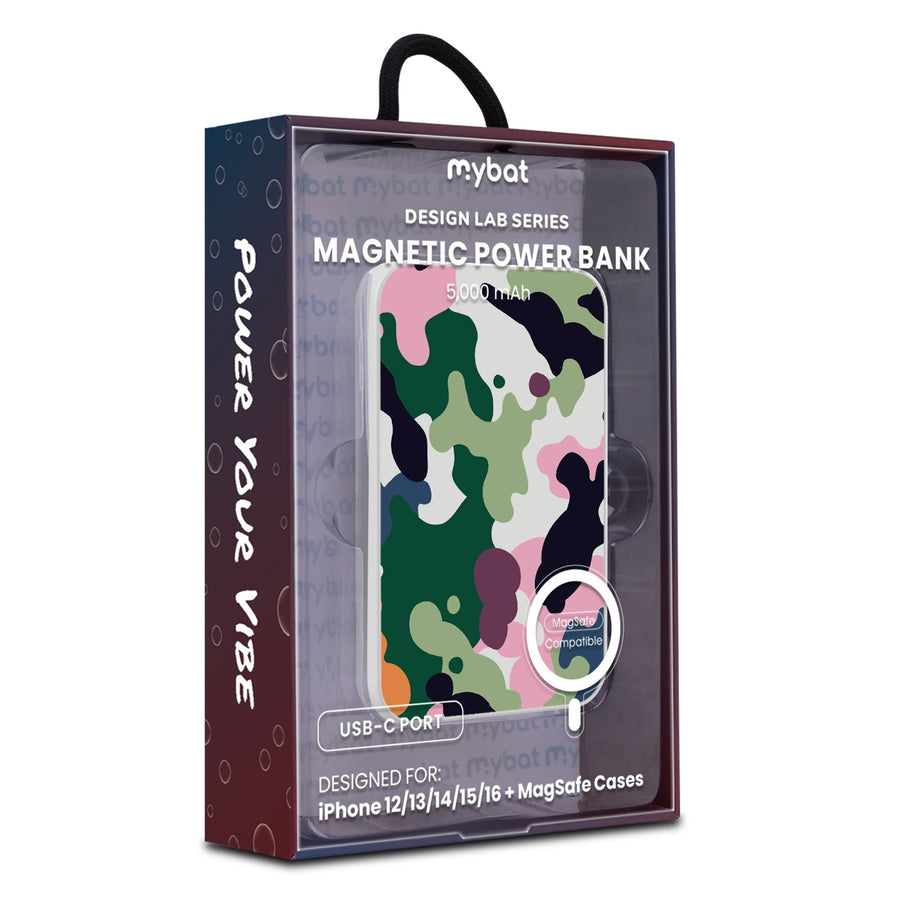 MyBat Design Lab 5000mAh Magnetic Wireless Power Bank - White - Multicolor Camouflage - MPBBAT132-WH-121-9.jpg