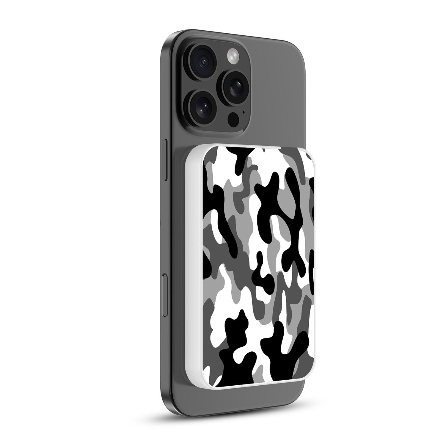 MyBat Design Lab 5000mAh Magnetic Wireless Power Bank - White - Black & White Camouflage - MPBBAT132-WH-122-2.jpg