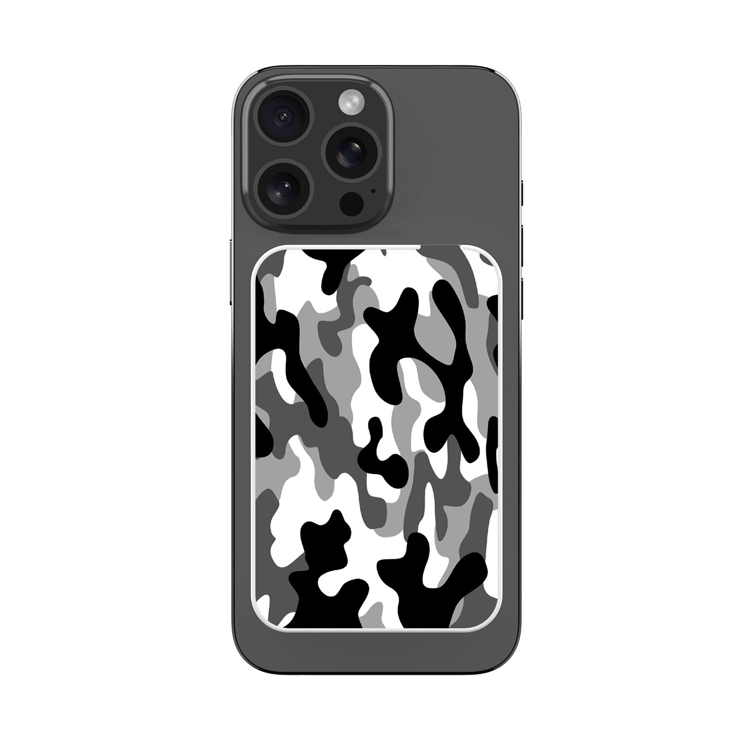 MyBat Design Lab 5000mAh Magnetic Wireless Power Bank - White - Black & White Camouflage - MPBBAT132-WH-122-3.jpg