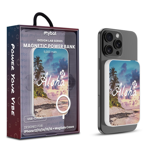 MyBat Design Lab 5000mAh Magnetic Wireless Power Bank - White - Aloha - MPBBAT132-WH-133-1.jpg