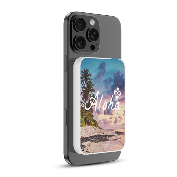 MyBat Design Lab 5000mAh Magnetic Wireless Power Bank - White - Aloha - MPBBAT132-WH-133-2.jpg