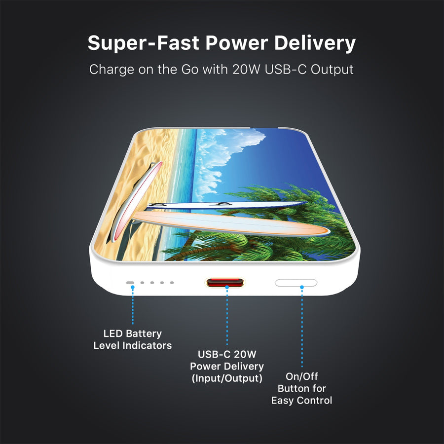 MyBat Design Lab 5000mAh Magnetic Wireless Power Bank - White - Surf's Up - MPBBAT132-WH-135-7.jpg