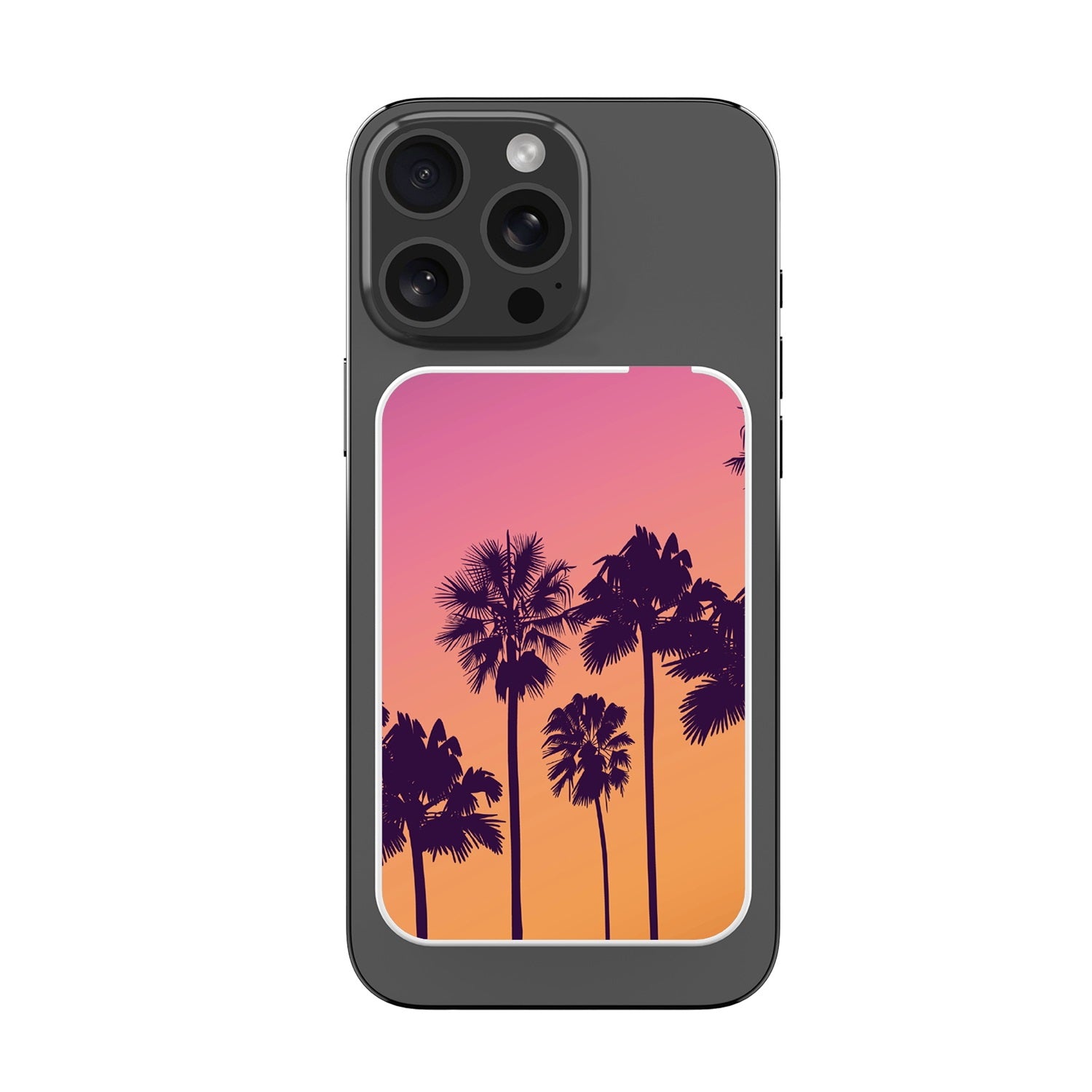 MyBat Design Lab 5000mAh Magnetic Wireless Power Bank - White - Palm Tree Sunset - MPBBAT132-WH-136-3.jpg
