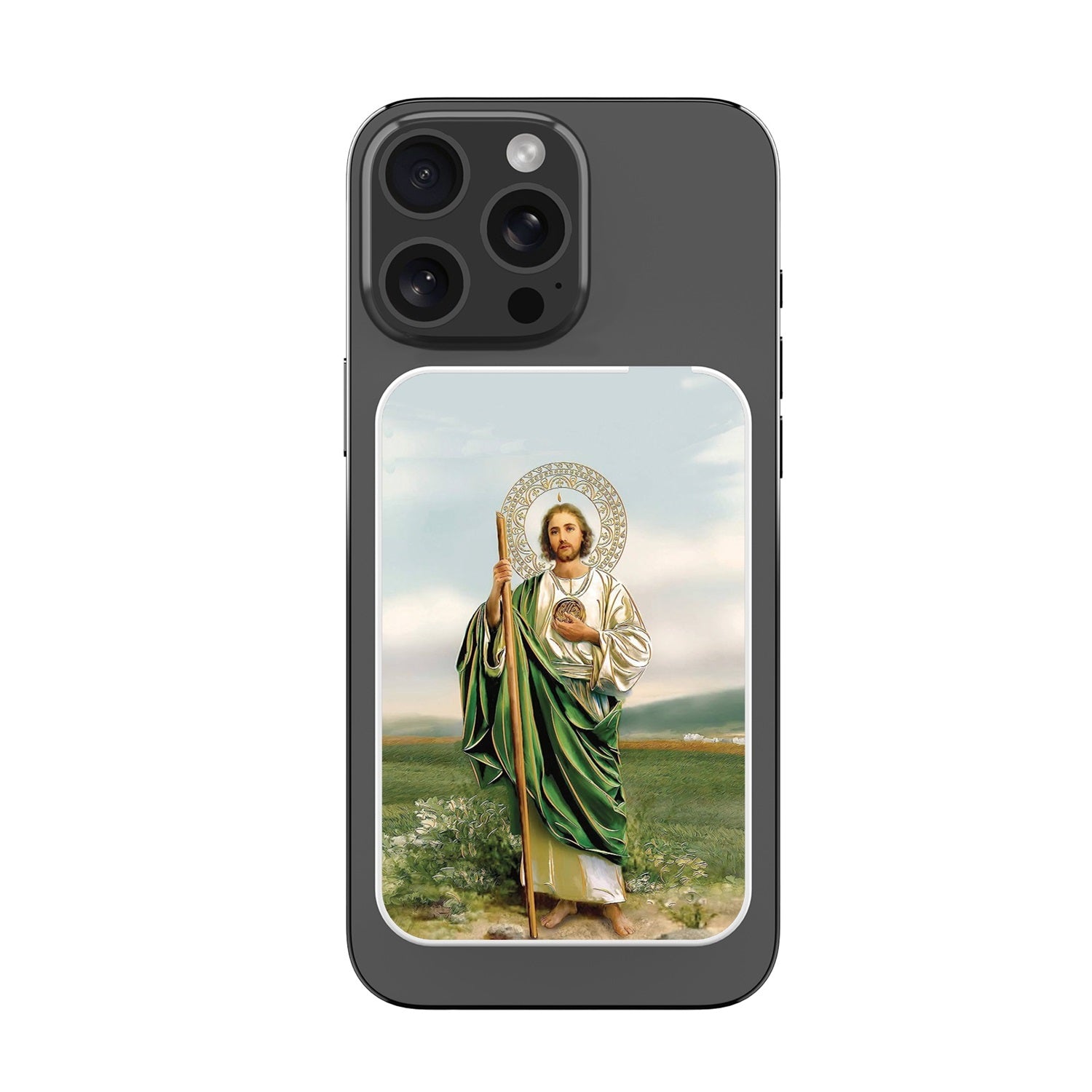 MyBat Design Lab 5000mAh Magnetic Wireless Power Bank - White - Saint Judas - MPBBAT132-WH-138-3.jpg