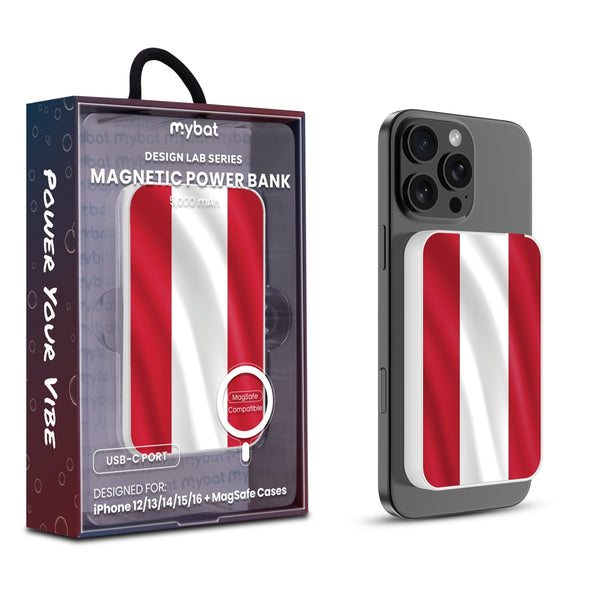 MyBat Design Lab 5000mAh Magnetic Wireless Power Bank - White - Austria Flag - MPBBAT132-WH-141-1.jpg
