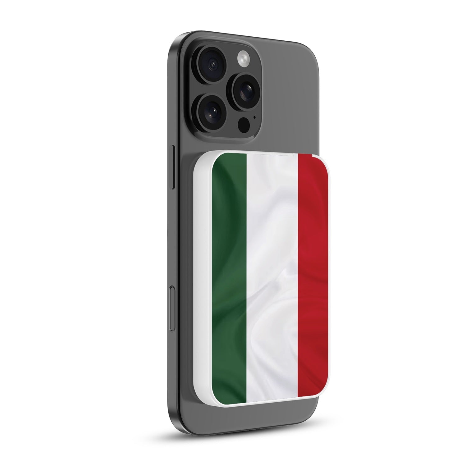 MyBat Design Lab 5000mAh Magnetic Wireless Power Bank - White - Hungary Flag - MPBBAT132-WH-149-2.jpg
