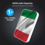MyBat Design Lab 5000mAh Magnetic Wireless Power Bank - White - Italy Flag - MPBBAT132-WH-150-8.jpg