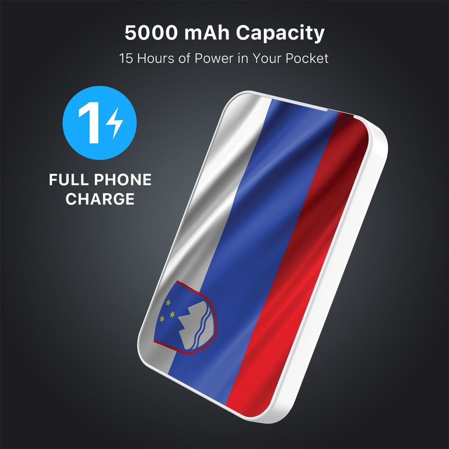 MyBat Design Lab 5000mAh Magnetic Wireless Power Bank - White - Slovenia Flag - MPBBAT132-WH-158-8.jpg