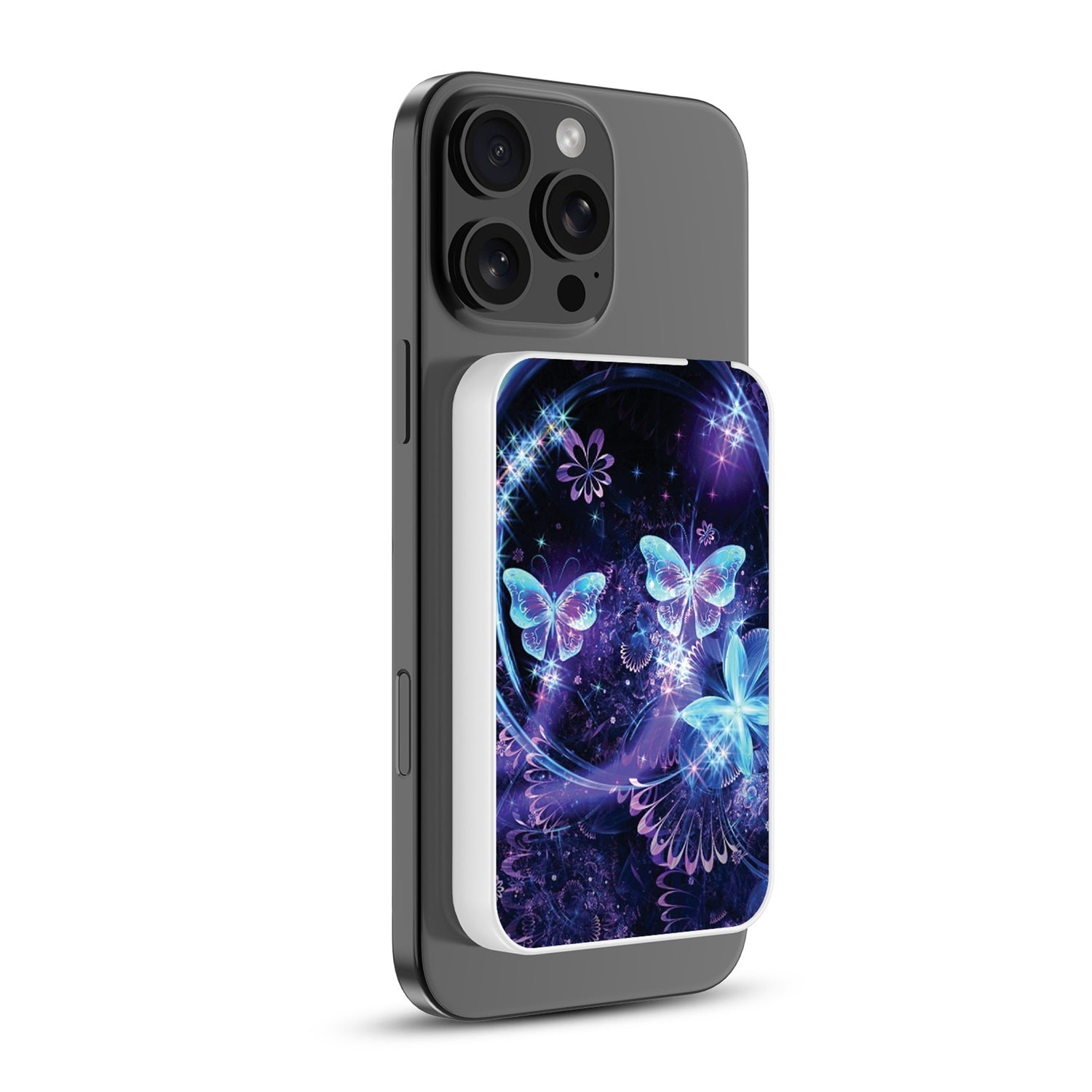 MyBat Design Lab 5000mAh Magnetic Wireless Power Bank - White - Butterfly Magic - MPBBAT132-WH-164-2.jpg