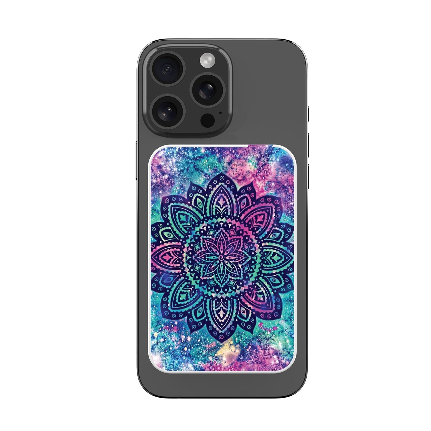 MyBat Design Lab 5000mAh Magnetic Wireless Power Bank - White - Cosmic Mandala - MPBBAT132-WH-165-3.jpg