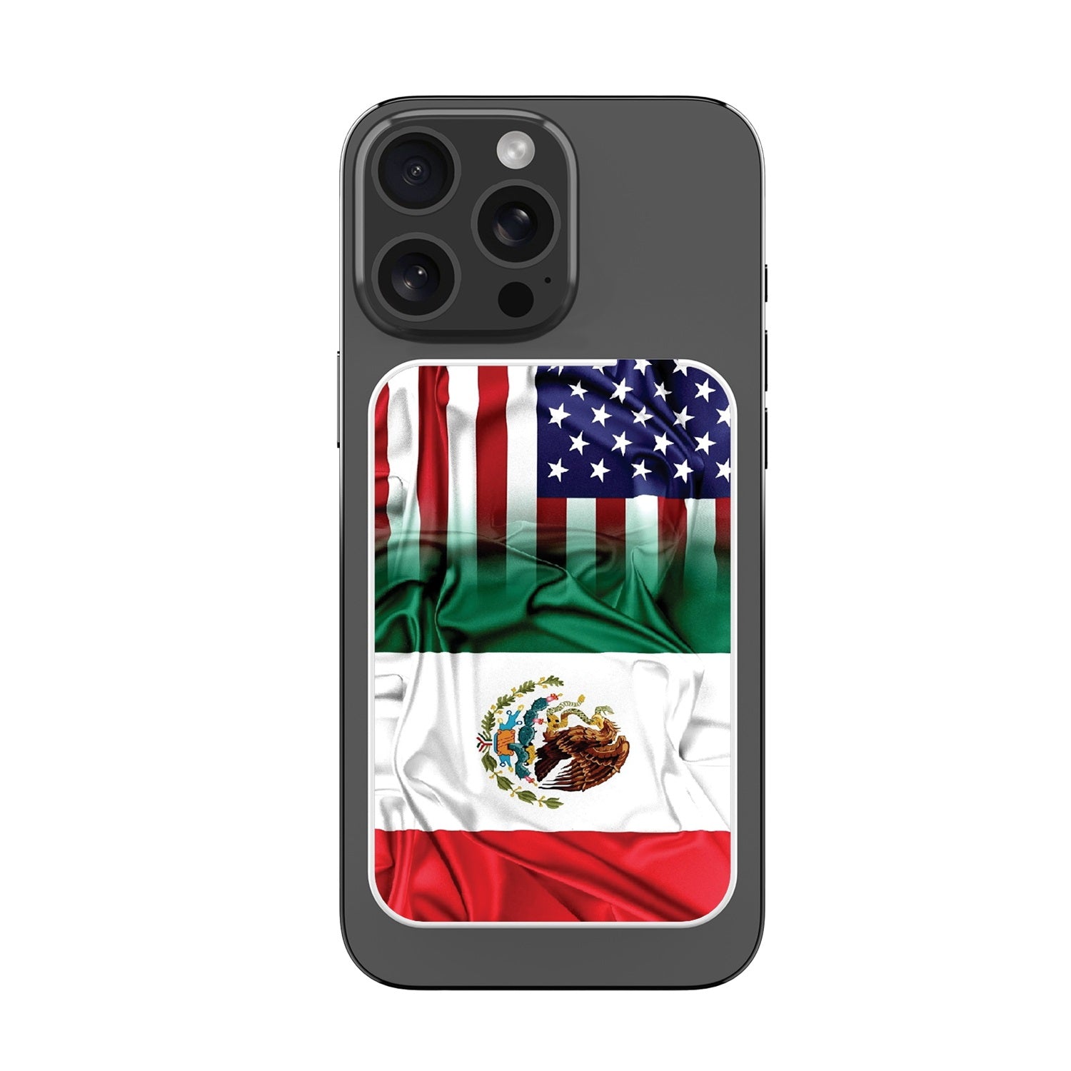 MyBat Design Lab 5000mAh Magnetic Wireless Power Bank - White - Mexican-American Flag - MPBBAT132-WH-168-3.jpg