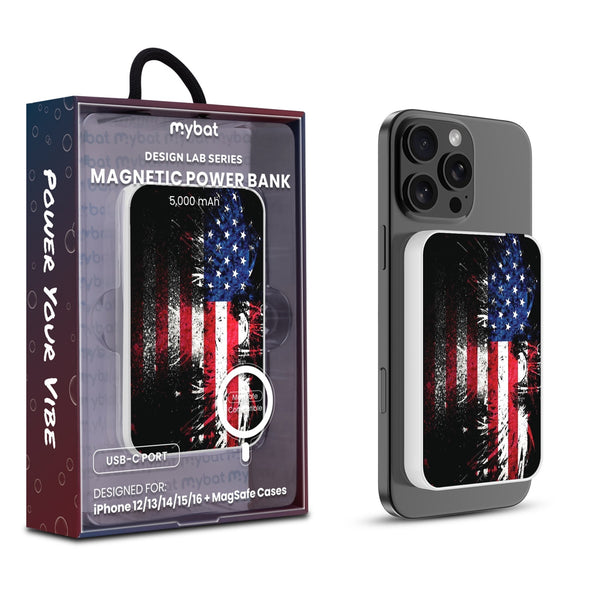 MyBat Design Lab 5000mAh Magnetic Wireless Power Bank - White - American Eagle - MPBBAT132-WH-169-1.jpg