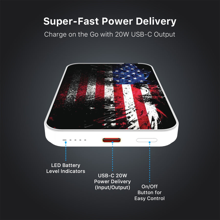 MyBat Design Lab 5000mAh Magnetic Wireless Power Bank - White - American Eagle - MPBBAT132-WH-169-7.jpg
