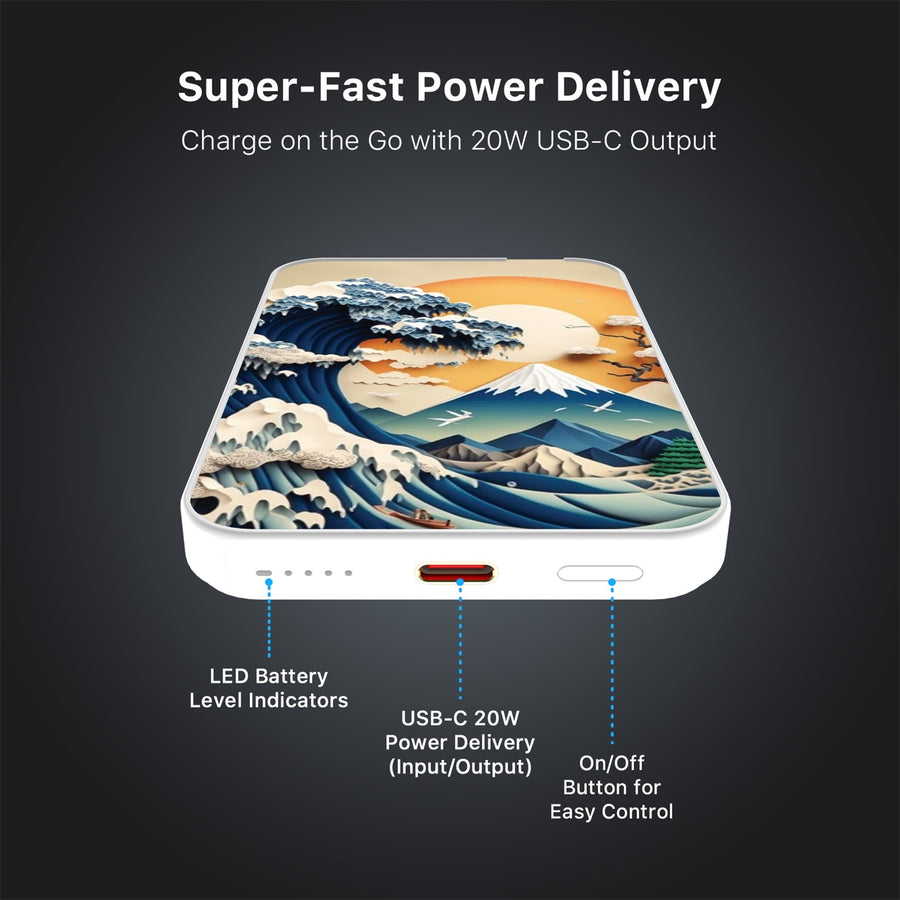MyBat Design Lab 5000mAh Magnetic Wireless Power Bank - White - The Great Wave - MPBBAT132-WH-177-7.jpg