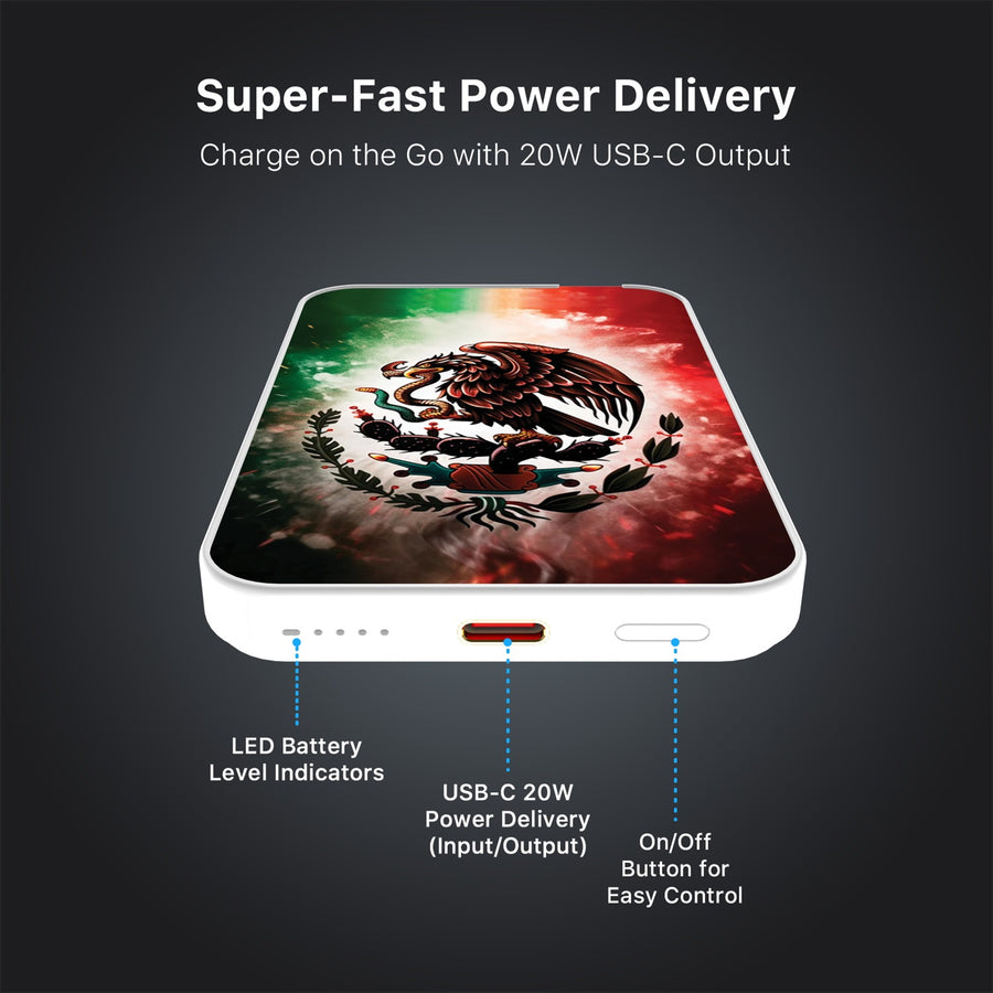 MyBat Design Lab 5000mAh Magnetic Wireless Power Bank - White - Viva Mexico - MPBBAT132-WH-179-7.jpg