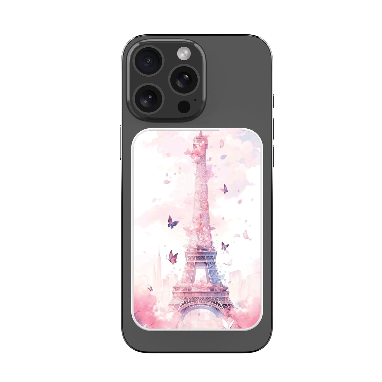 MyBat Design Lab 5000mAh Magnetic Wireless Power Bank - White - Parisian Butterflies - MPBBAT132-WH-182-3.jpg