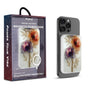 MyBat Design Lab 5000mAh Magnetic Wireless Power Bank - White - Pressed Flowers