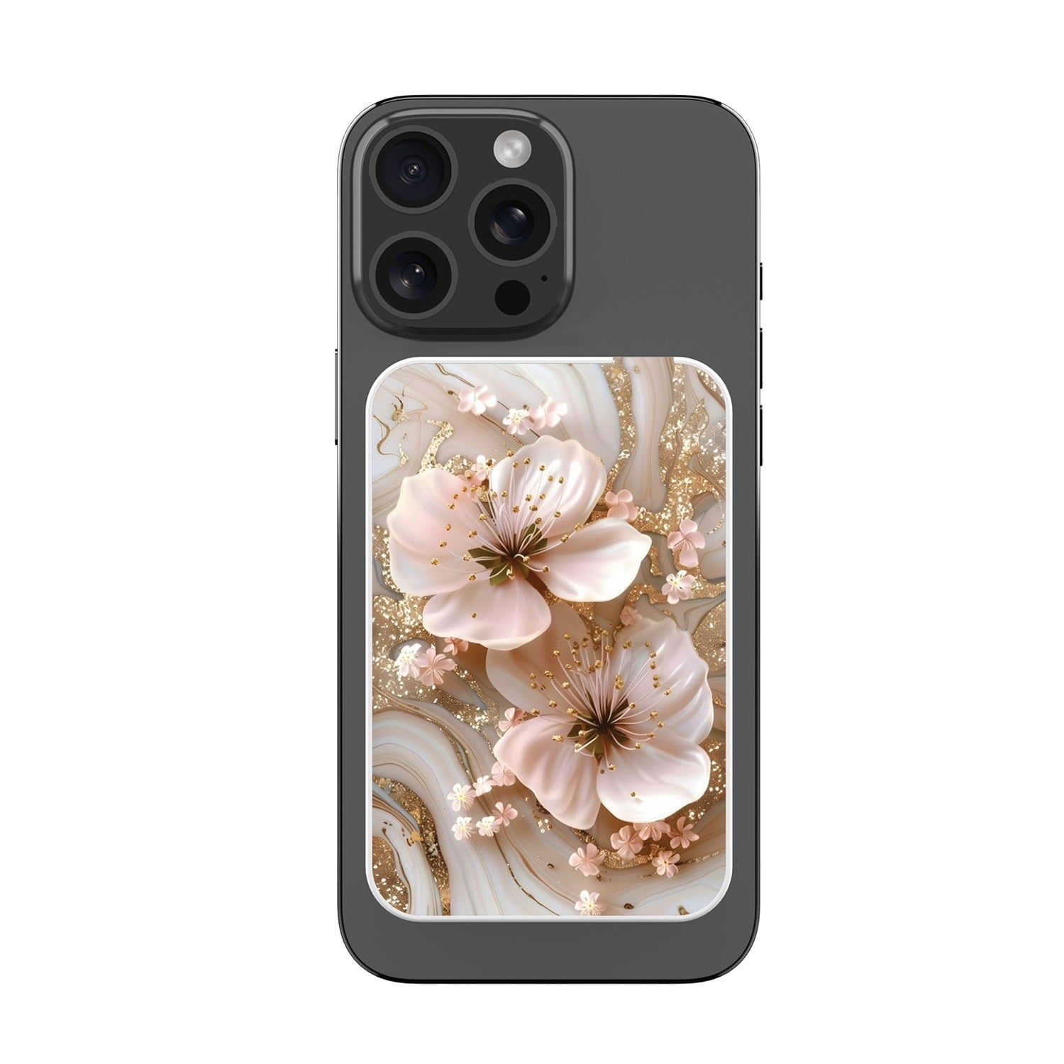 MyBat Design Lab 5000mAh Magnetic Wireless Power Bank - White - Golden Petal Glow - MPBBAT132-WH-186-3.jpg