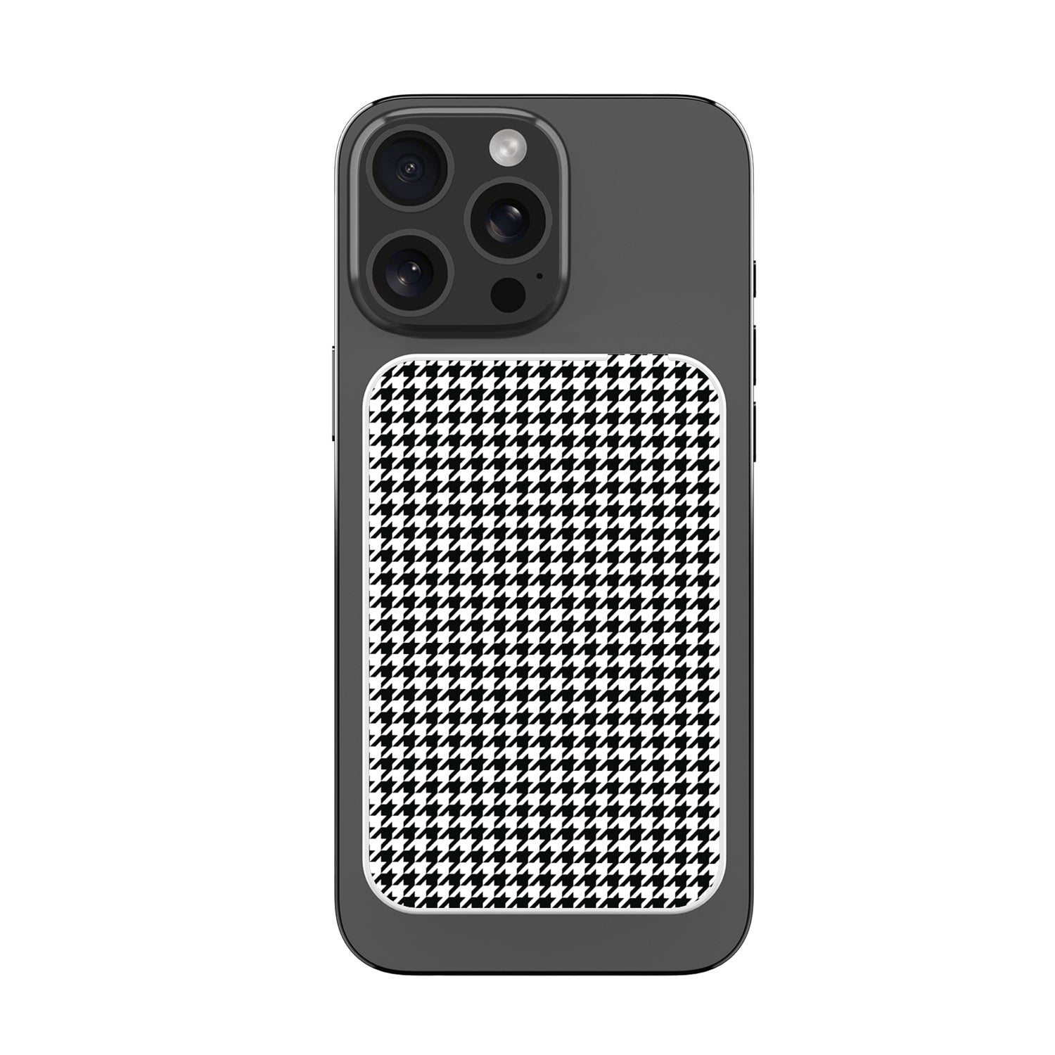 MyBat Design Lab 5000mAh Magnetic Wireless Power Bank - White - Classic Houndstooth - MPBBAT132-WH-215-3.jpg
