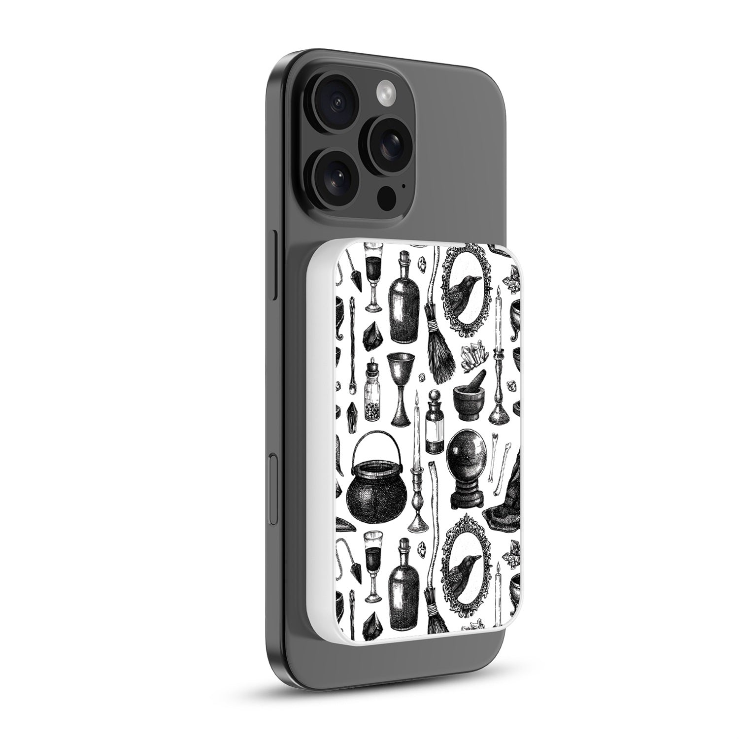 MyBat Design Lab 5000mAh Magnetic Wireless Power Bank - White - Mystic Elixirs - MPBBAT132-WH-239-2.jpg