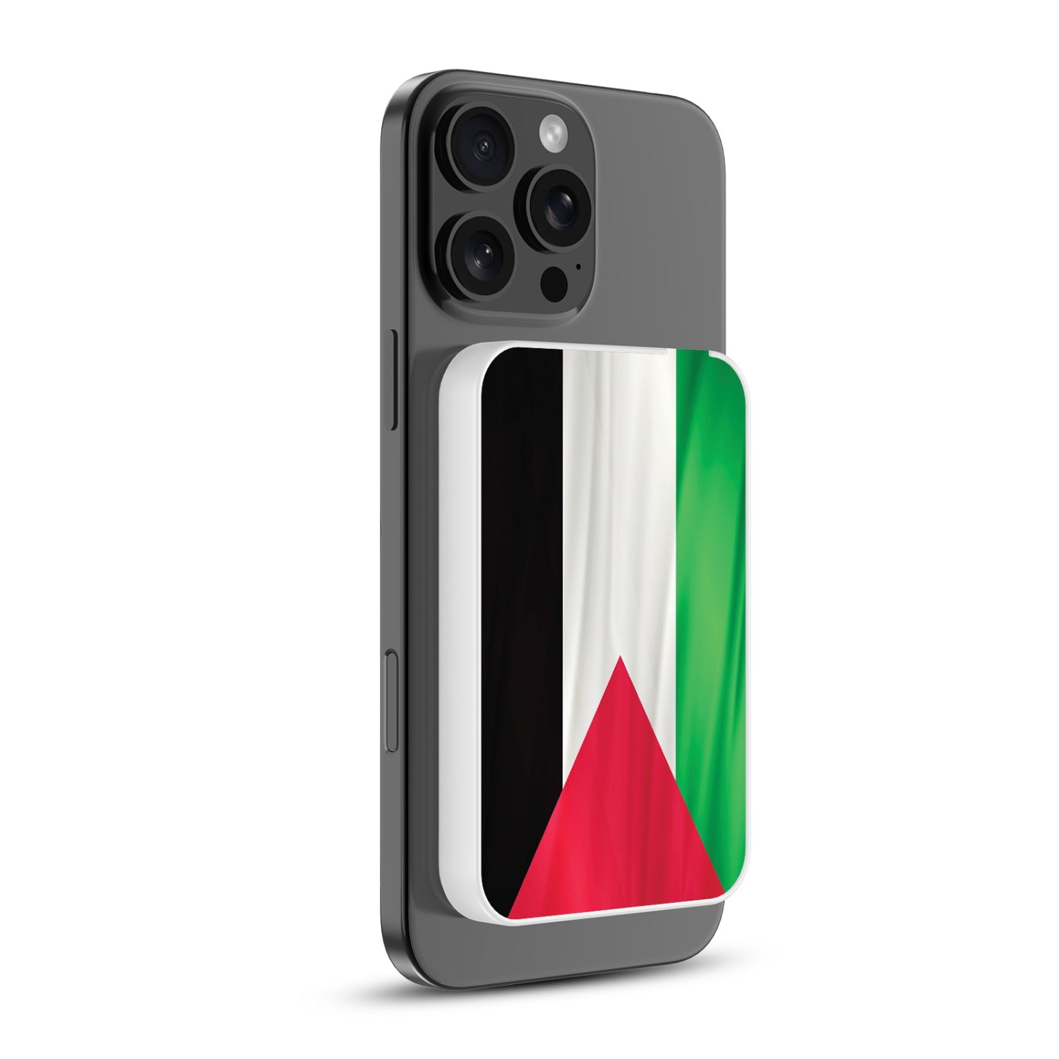 MyBat Design Lab 5000mAh Magnetic Wireless Power Bank - White - Palestine Flag - MPBBAT132-WH-306-2.jpg