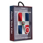 MyBat Design Lab 5000mAh Magnetic Wireless Power Bank - White - Dominican Republic Flag