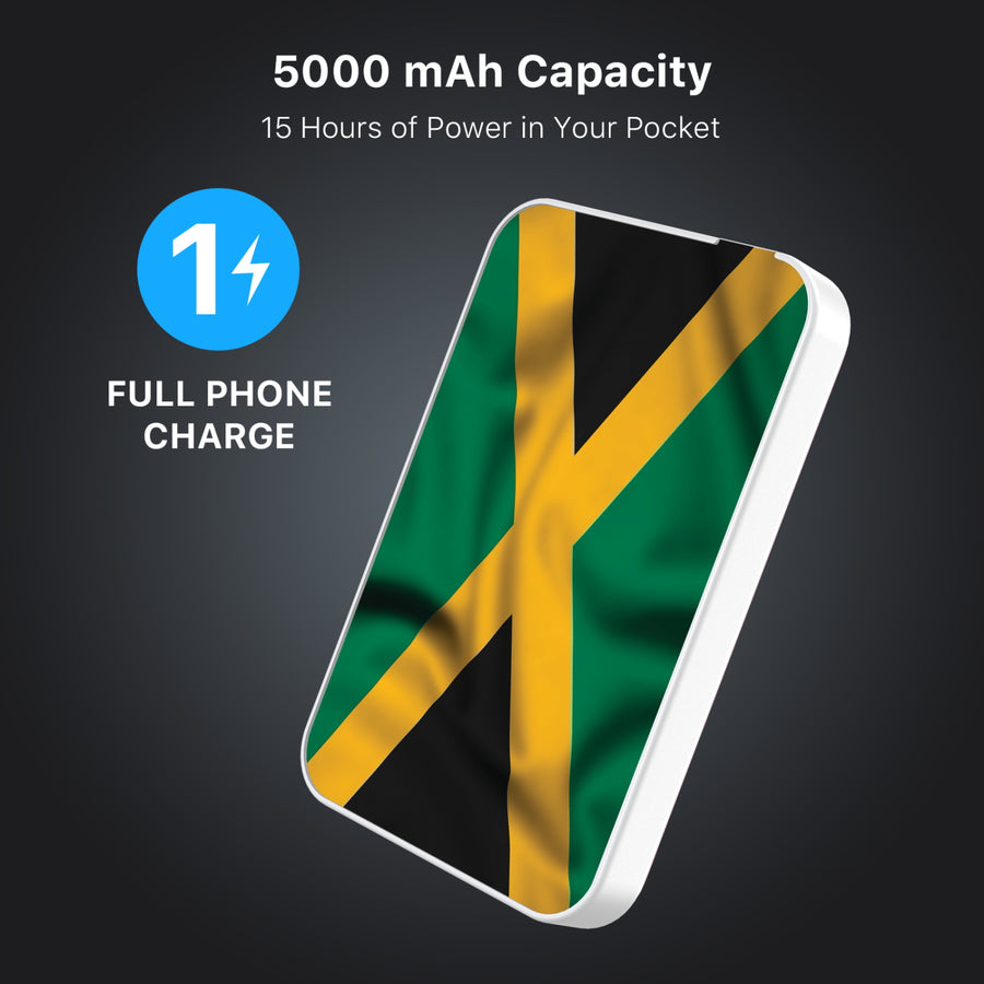 MyBat Design Lab 5000mAh Magnetic Wireless Power Bank - White - Jamaica Flag - MPBBAT132-WH-310-8.jpg