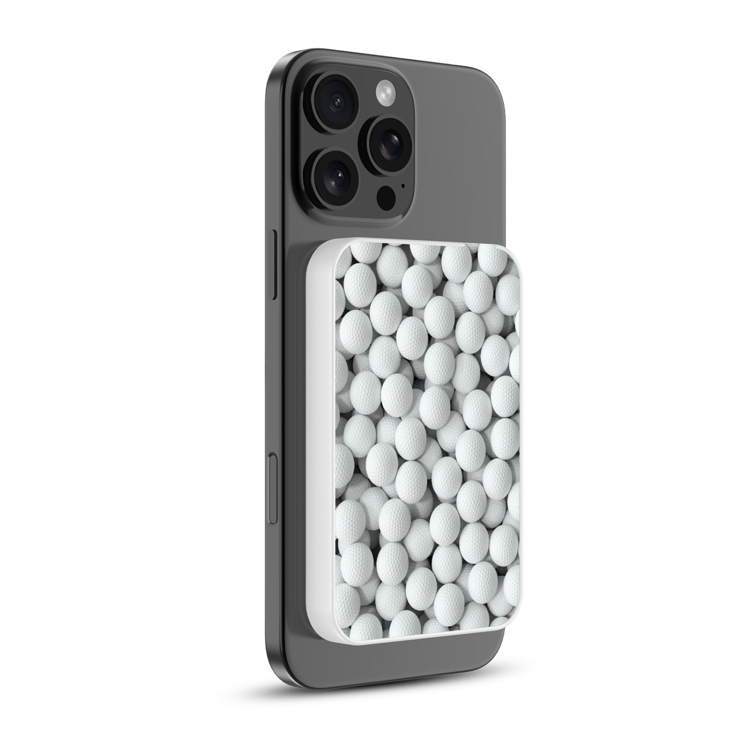 MyBat Design Lab 5000mAh Magnetic Wireless Power Bank - White - Golf Balls - MPBBAT132-WH-314-2.jpg