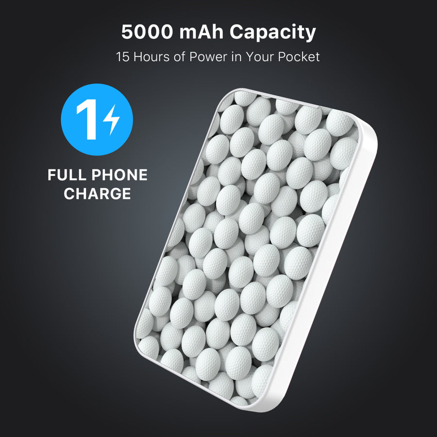 MyBat Design Lab 5000mAh Magnetic Wireless Power Bank - White - Golf Balls - MPBBAT132-WH-314-8.jpg