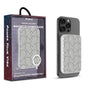 MyBat Design Lab 5000mAh Magnetic Wireless Power Bank - White - Hearts Aligned