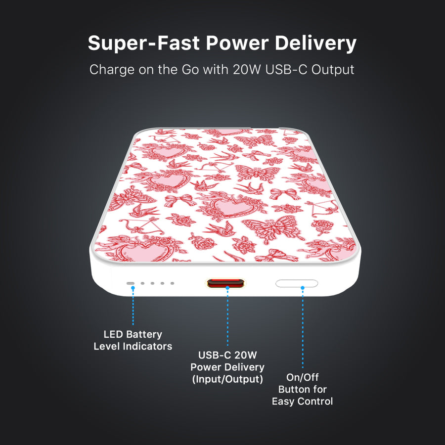 MyBat Design Lab 5000mAh Magnetic Wireless Power Bank - White - Sending Love - MPBBAT132-WH-332-7.jpg