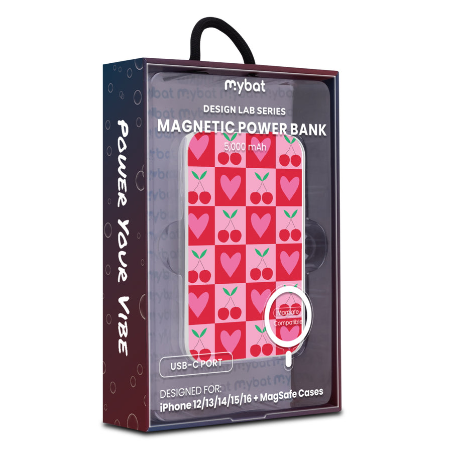 MyBat Design Lab 5000mAh Magnetic Wireless Power Bank - White - Cherry Hearts - MPBBAT132-WH-334-9.jpg