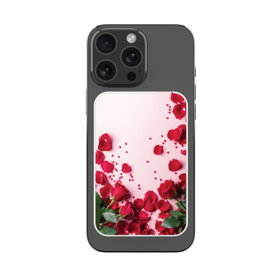 MyBat Design Lab 5000mAh Magnetic Wireless Power Bank - White - Rose Petals - MPBBAT132-WH-342-3.jpg