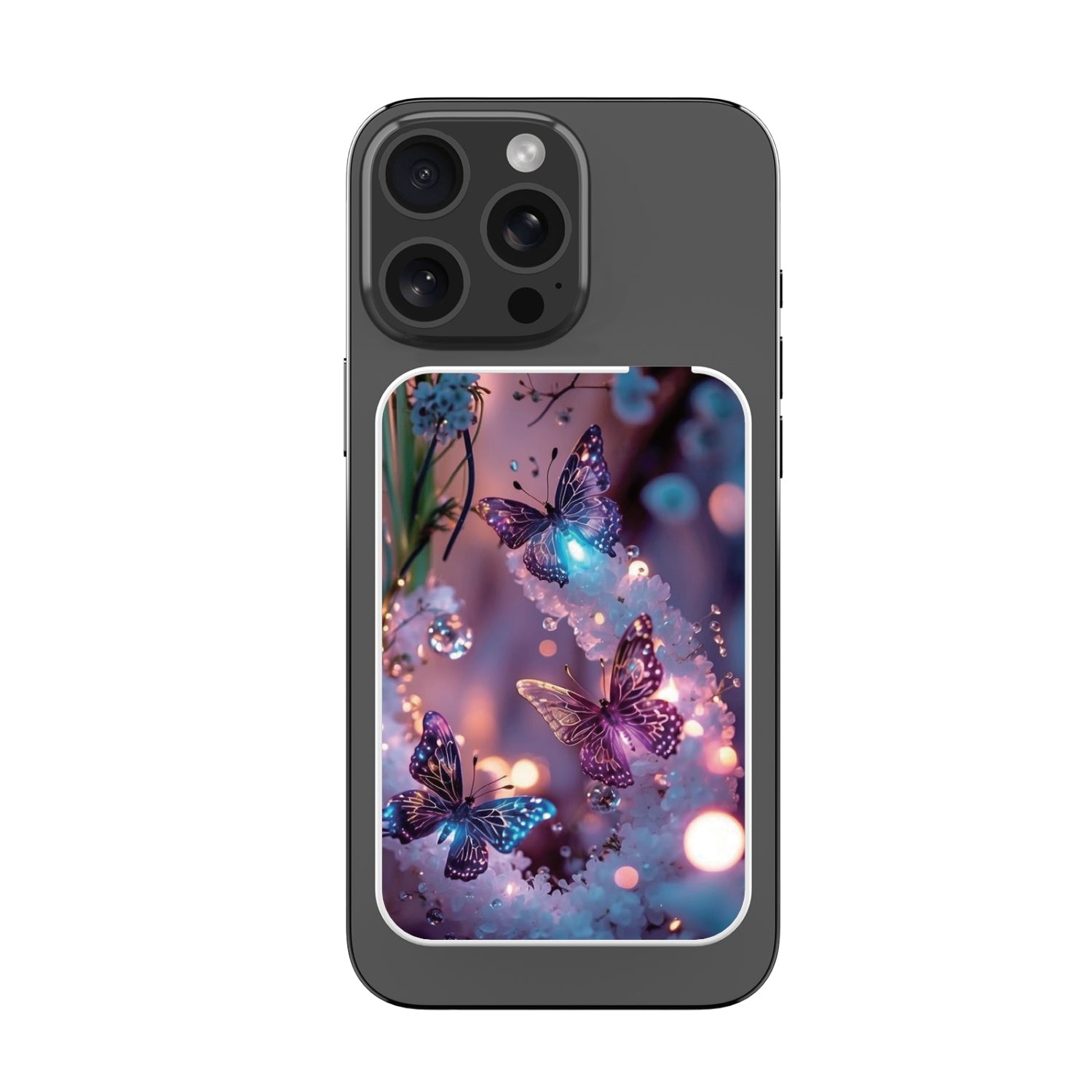 MyBat Design Lab 5000mAh Magnetic Wireless Power Bank - White - Magical Butterflies - MPBBAT132-WH-349-3.jpg