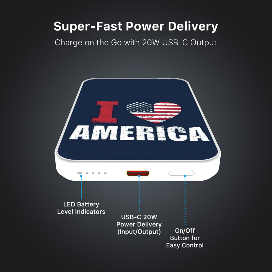 MyBat Design Lab 5000mAh Magnetic Wireless Power Bank - White - I Love America - MPBBAT132-WH-358-7.jpg