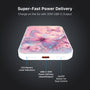 MyBat Design Lab 5000mAh Magnetic Wireless Power Bank - White - Pink Butterflies - MPBBAT132-WH-361-7.jpg