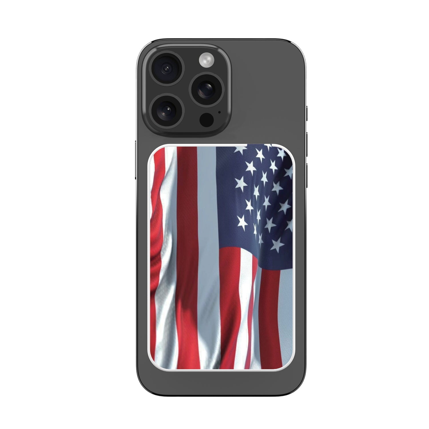 MyBat Design Lab 5000mAh Magnetic Wireless Power Bank - White - Waving USA FLag - MPBBAT132-WH-367-3.jpg