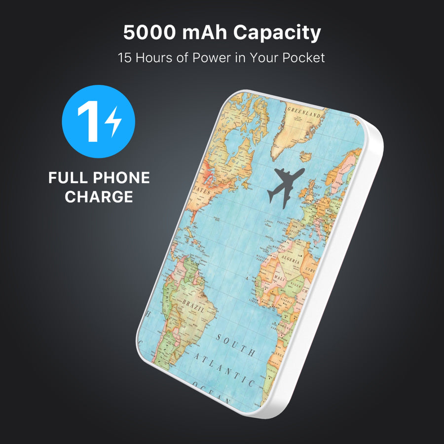 MyBat Design Lab 5000mAh Magnetic Wireless Power Bank - White - Map - MPBBAT132-WH-370-8.jpg