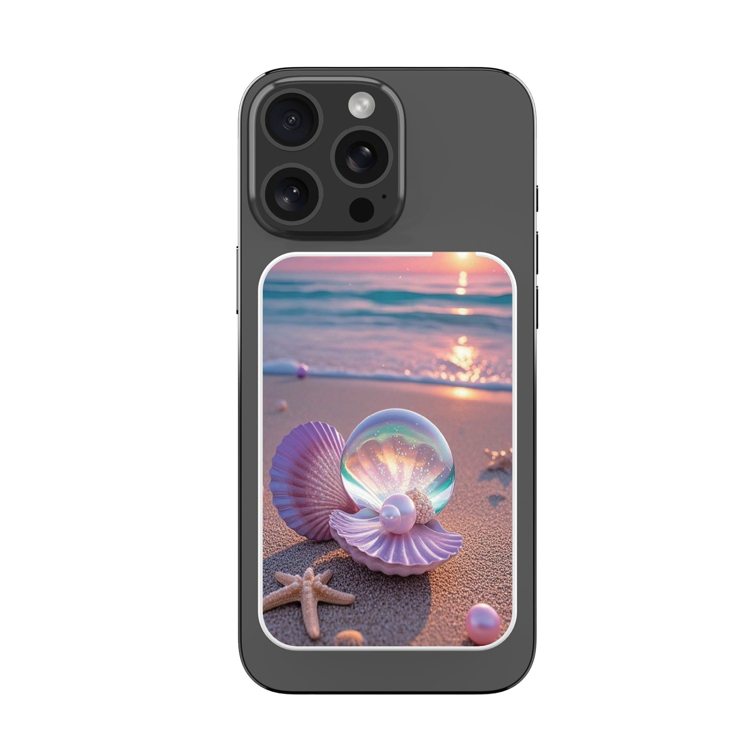 MyBat Design Lab 5000mAh Magnetic Wireless Power Bank - White - Seashell Beach - MPBBAT132-WH-374-3.jpg