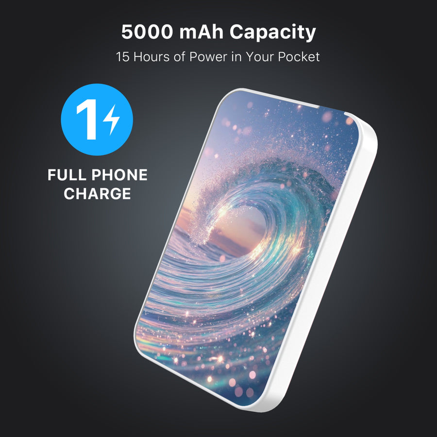 MyBat Design Lab 5000mAh Magnetic Wireless Power Bank - White - Dreamy Waves - MPBBAT132-WH-379-8.jpg