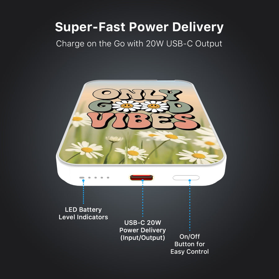 MyBat Design Lab 5000mAh Magnetic Wireless Power Bank - White - Only Good Vibes - MPBBAT132-WH-388-7.jpg