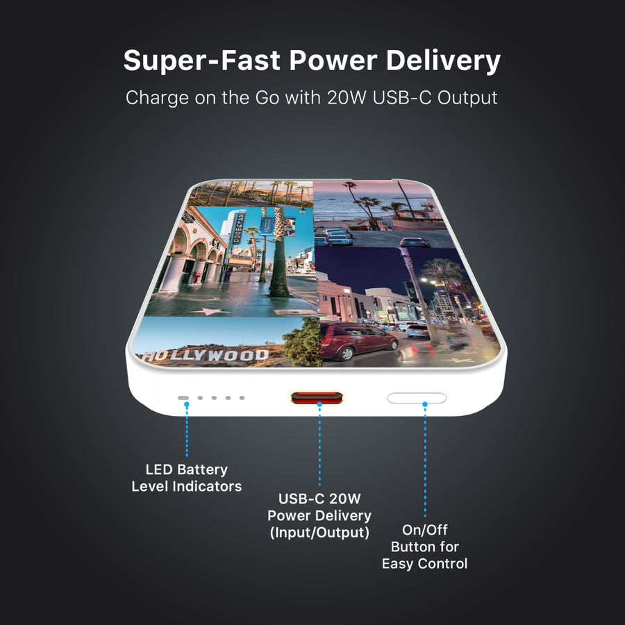 MyBat Design Lab 5000mAh Magnetic Wireless Power Bank - White - Los Angeles Hollywood - MPBBAT132-WH-394-7.jpg