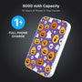 MyBat Design Lab 5000mAh Magnetic Wireless Power Bank - White - Pumpkin Party - MPBBAT132-WH-404-8.jpg