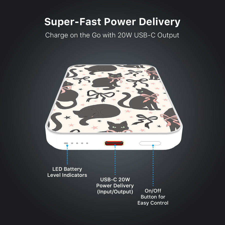 MyBat Design Lab 5000mAh Magnetic Wireless Power Bank - White - Coquette Cat - MPBBAT132-WH-410-7.jpg