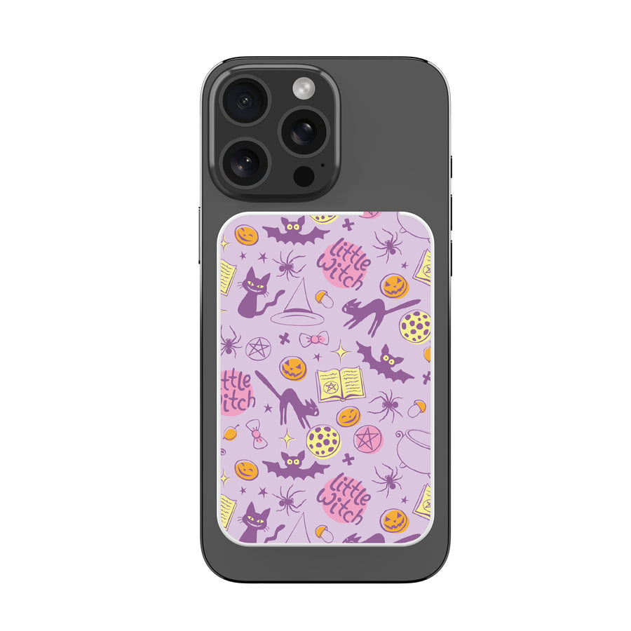 MyBat Design Lab 5000mAh Magnetic Wireless Power Bank - White - Little Witch - MPBBAT132-WH-413-3.jpg