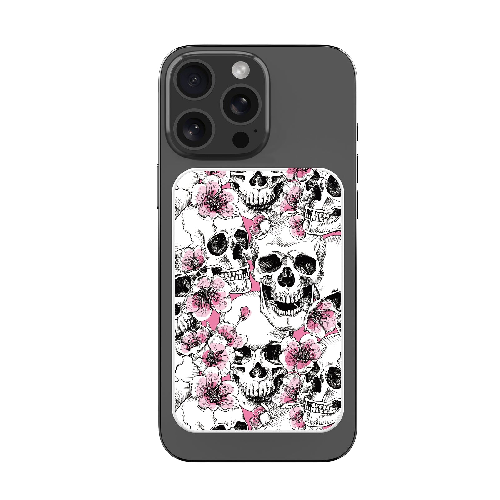 MyBat Design Lab 5000mAh Magnetic Wireless Power Bank - White - Death Blooms - MPBBAT132-WH-419-3.jpg