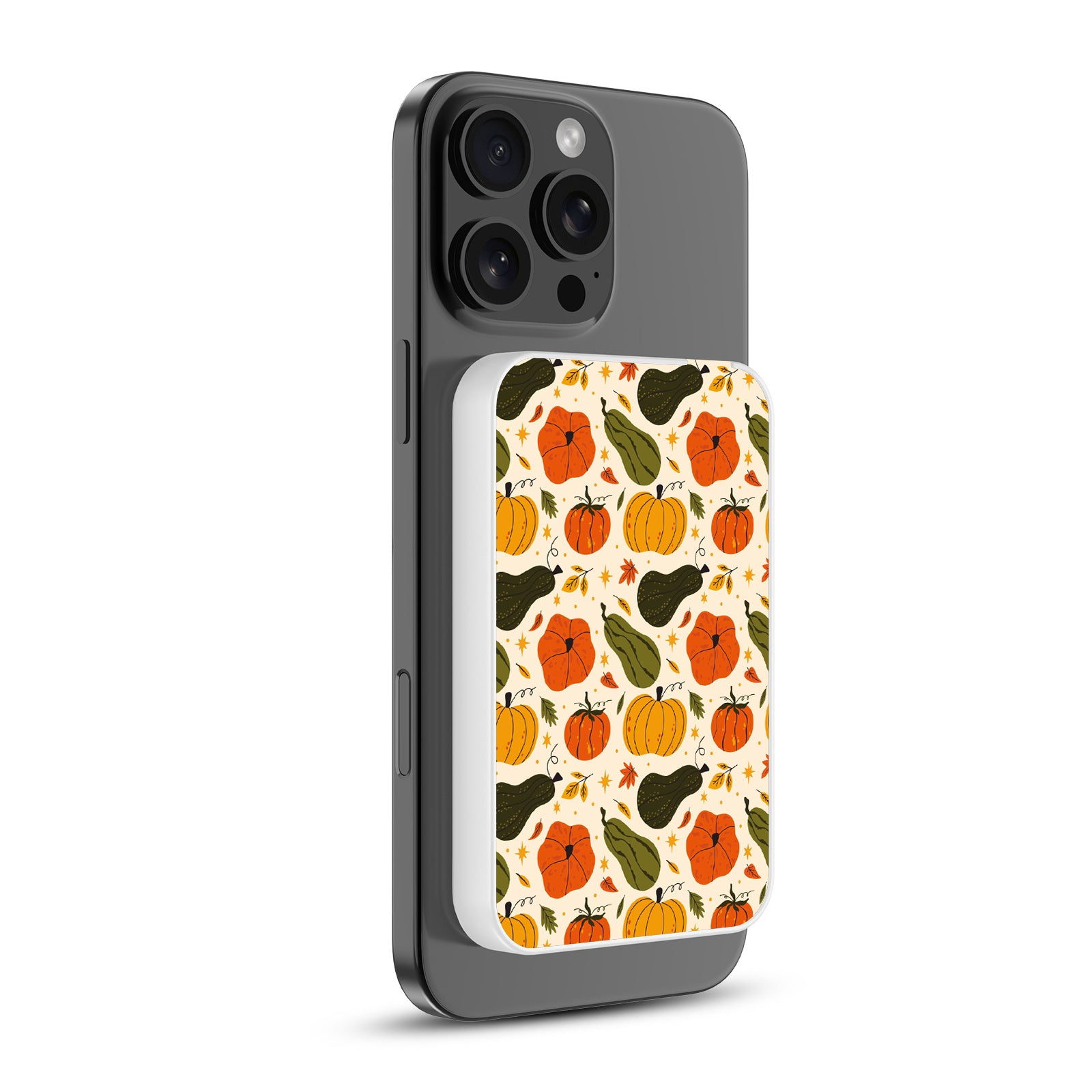 MyBat Design Lab 5000mAh Magnetic Wireless Power Bank - White - Harvest Gourds - MPBBAT132-WH-430-2.jpg