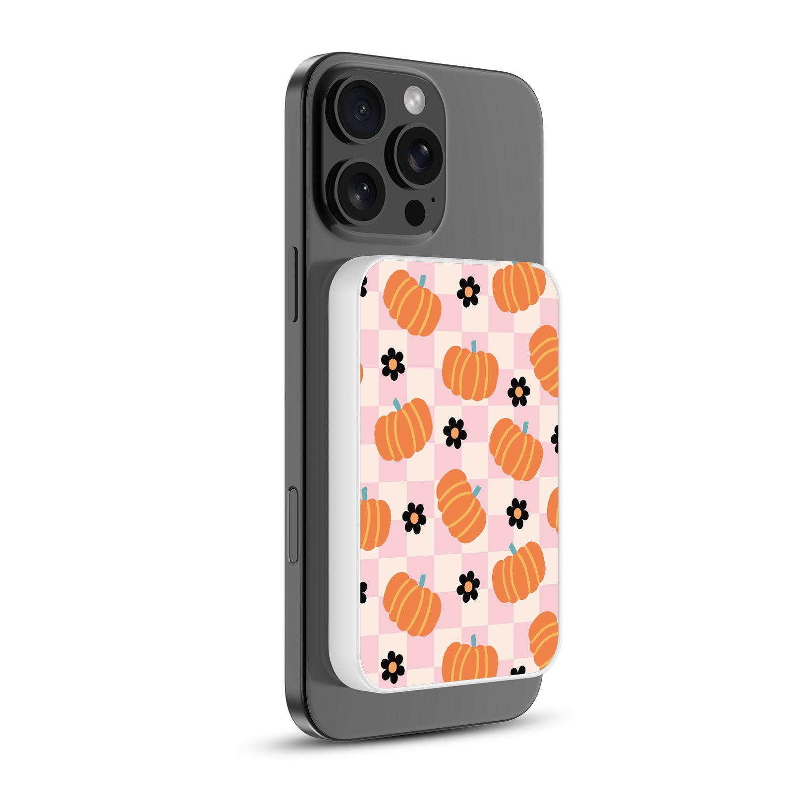 MyBat Design Lab 5000mAh Magnetic Wireless Power Bank - White - Plaid Patch - MPBBAT132-WH-436-2.jpg