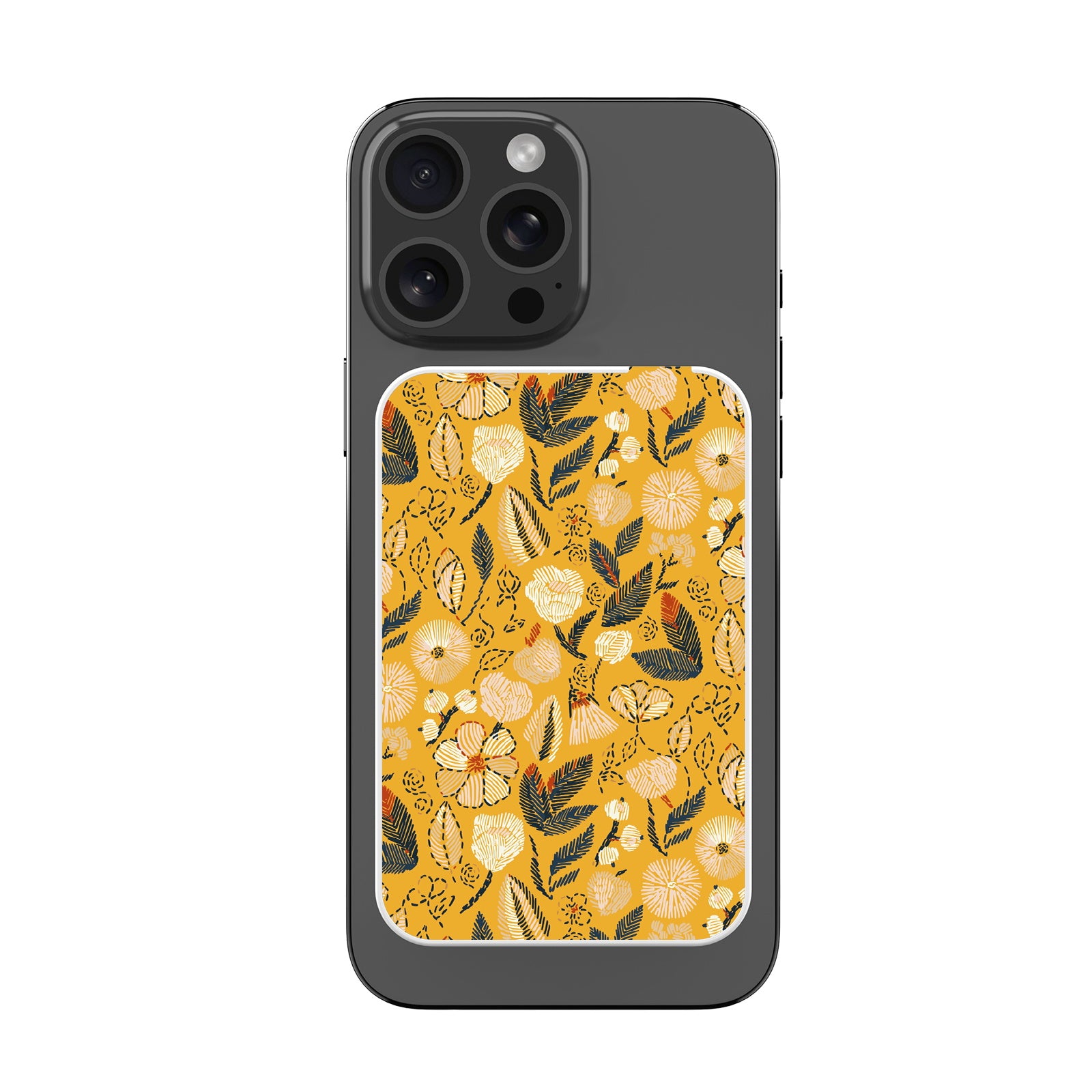 MyBat Design Lab 5000mAh Magnetic Wireless Power Bank - White - Floral Stitch - MPBBAT132-WH-439-3.jpg