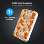 MyBat Design Lab 5000mAh Magnetic Wireless Power Bank - White - Retro Bouquet - MPBBAT132-WH-440-8.jpg